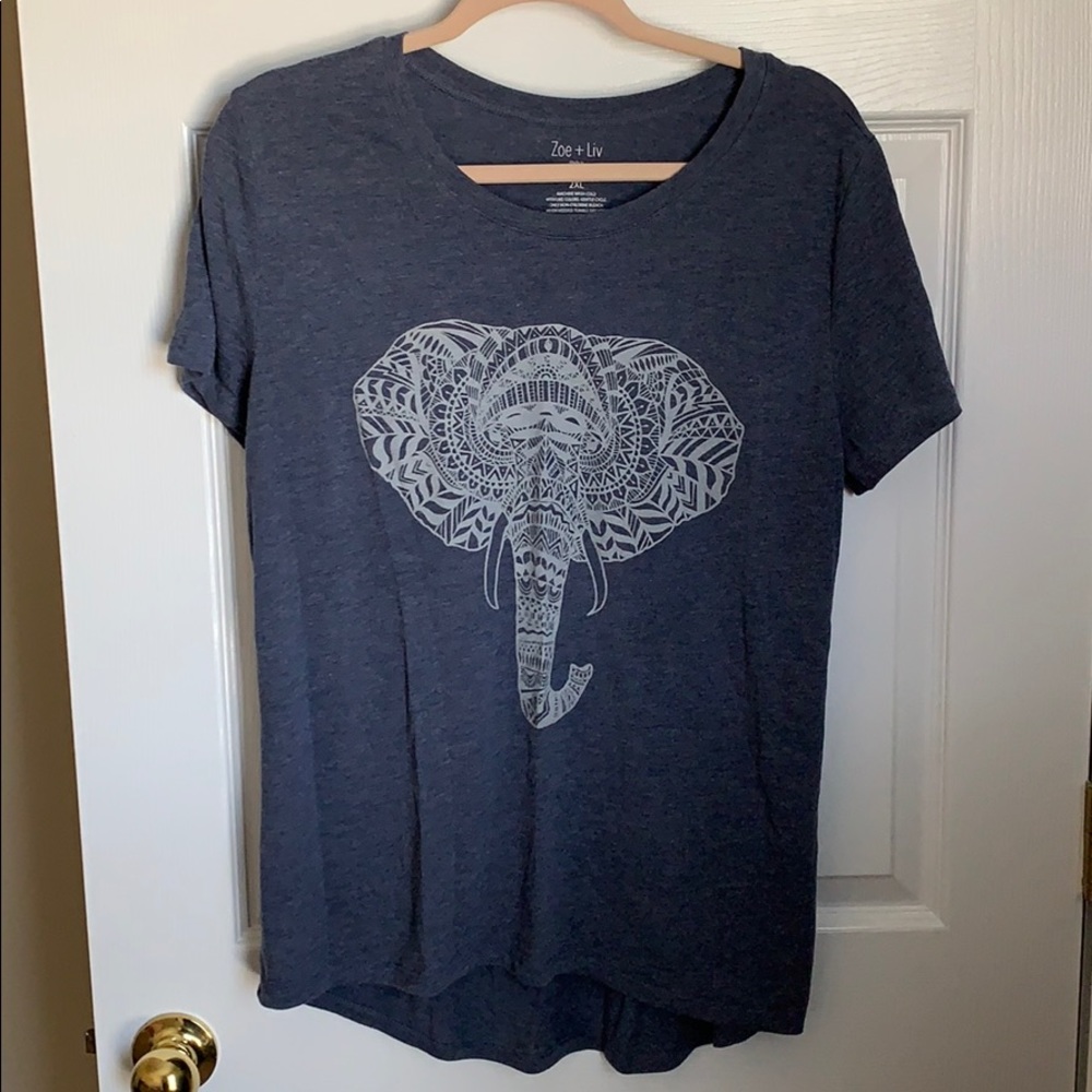 Blue Elephant Tee